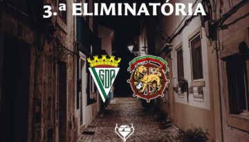 Grupo Desportivo Alcochetense – Futebol, SAD recebe CS Marítimo na 3.ª eliminatória da Taça de Portugal